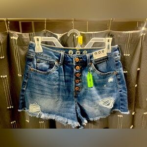 Jean shorts! New with tags!